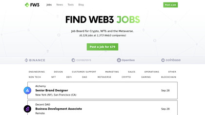 Find Web3 Jobs image