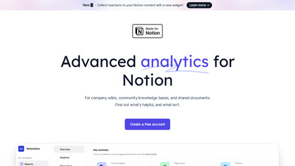 Notionlytics image