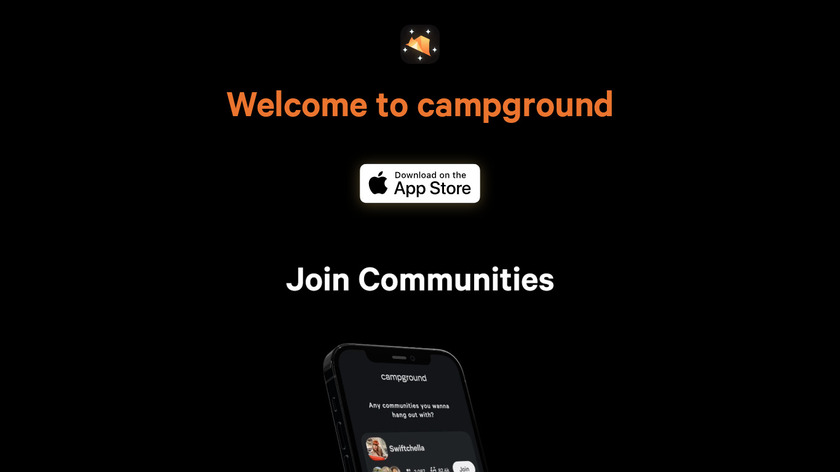 Campground Landing Page