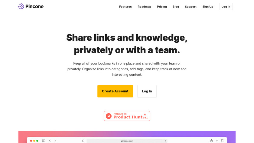 Pincone Landing Page