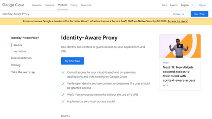 Identity-Aware Proxy image