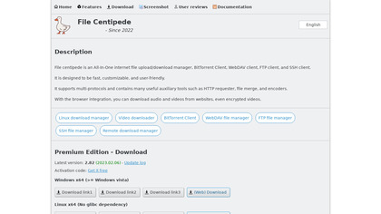 File Centipede image