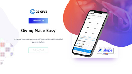 CS-Give Application image