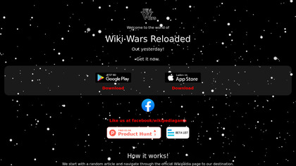 Wiki Game Reloaded (Wiki Wars) image