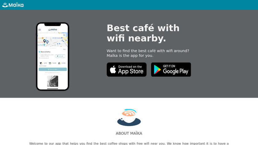Maïka Landing Page