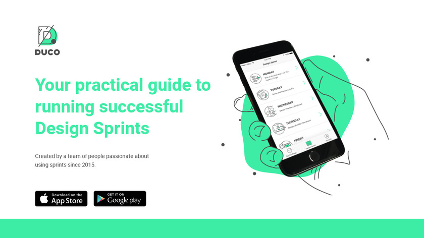 Duco App Landing Page