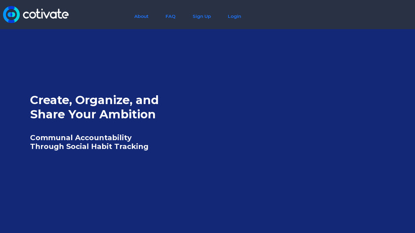 Cotivate Landing Page