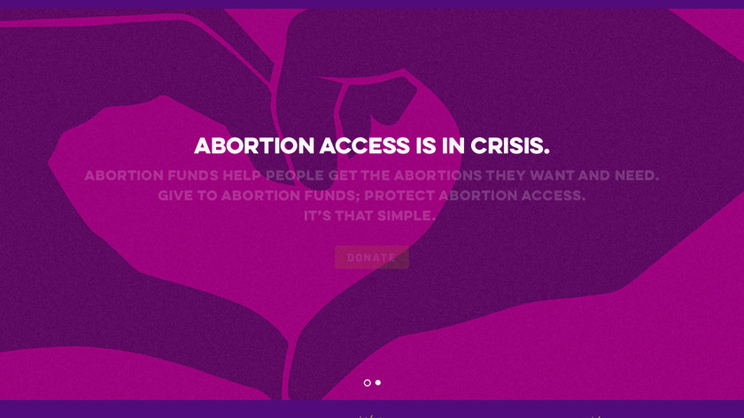National Network of Abortion Funds Landing Page