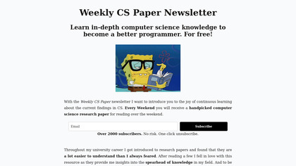 Weekly CS Paper image