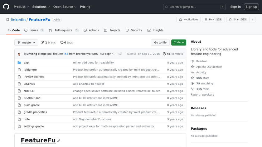 LinkedIn FeatureFu Landing Page