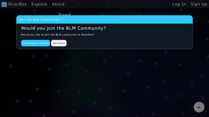 RiverBox Landing Page