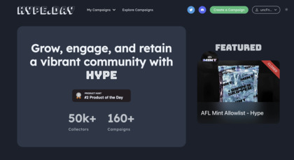 Hype.day screenshot