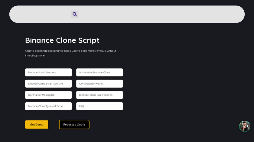 RadinDev Landing Page