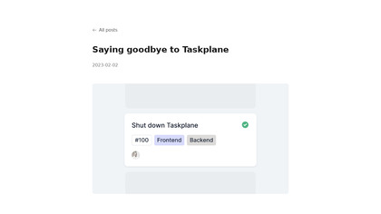 Taskplane | Early Access image