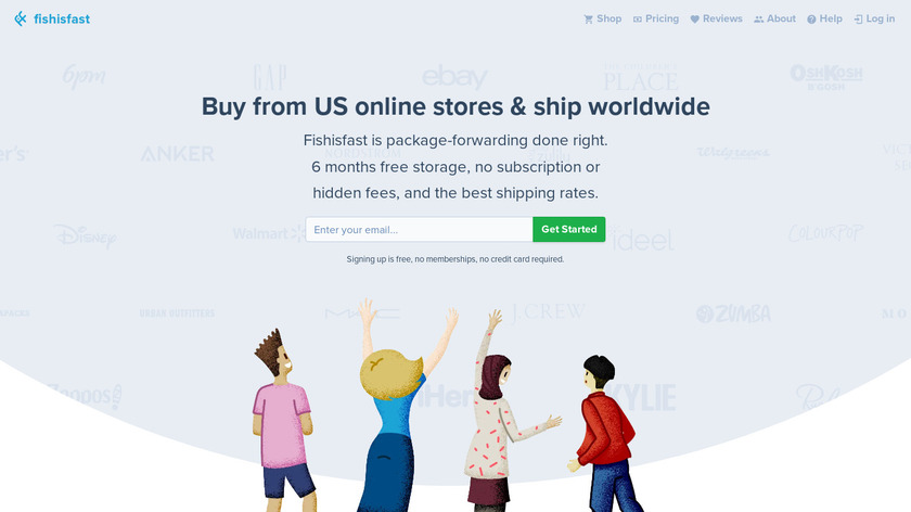 Fishisfast Landing Page