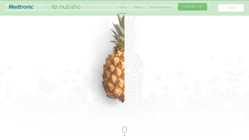 Nutrino Landing Page