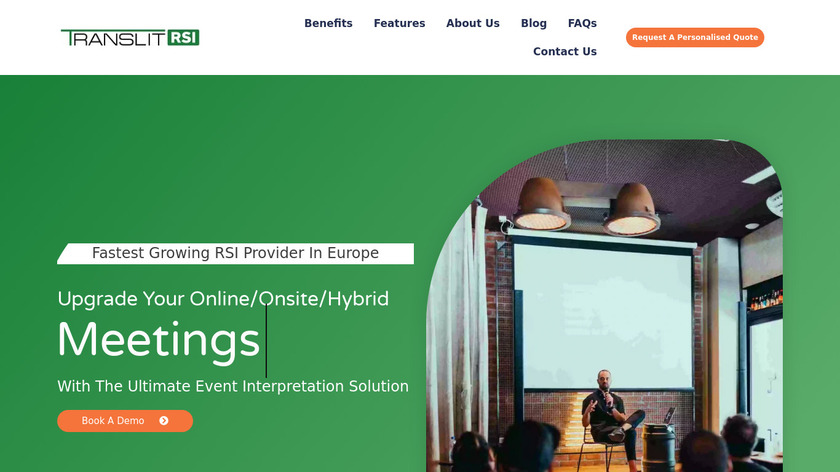 TRANSLIT RSI Landing Page