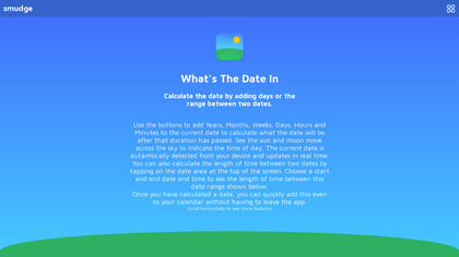 WTDI - Date Calculator image