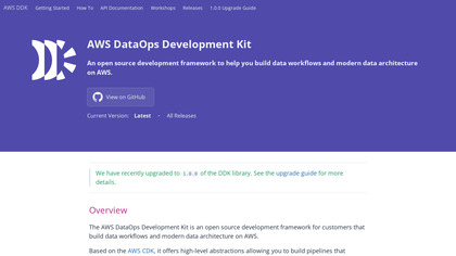 AWS DataOps Development Kit image