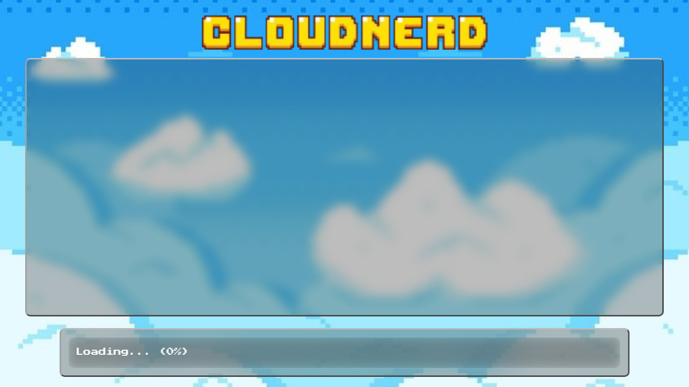 Cloudnerd Landing page