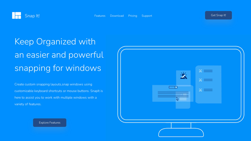 Snap It! Landing Page