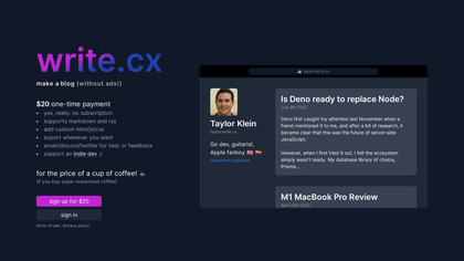 write.cx image