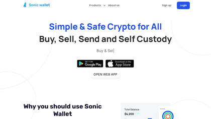 Sonic Wallet image