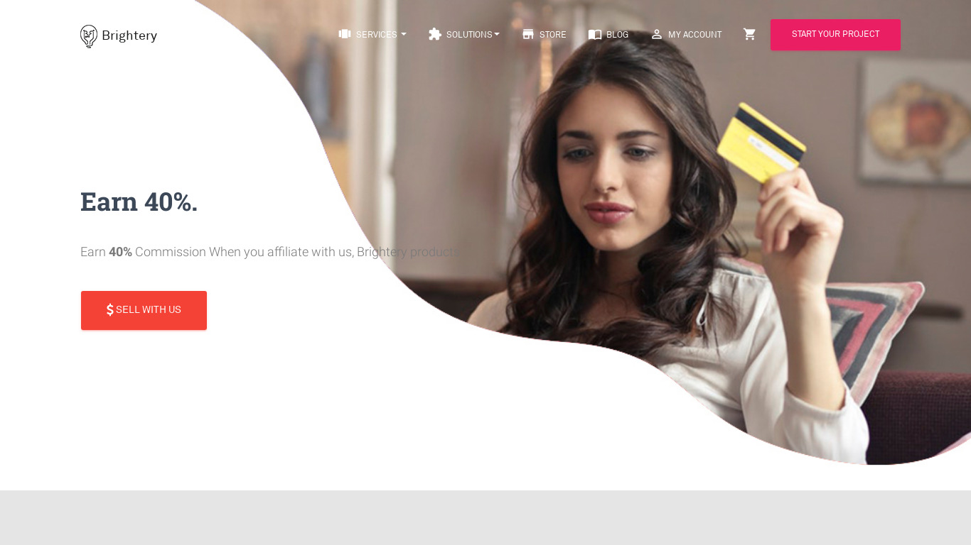 Brightery Landing page