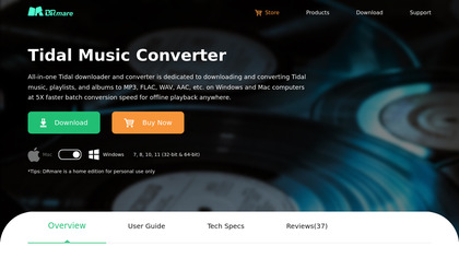 DRmare Tidal Music Converter image