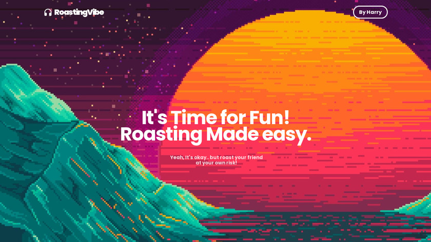 Roasting Vibe Landing Page