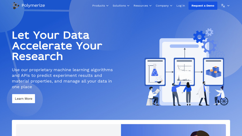 Polymerize.io Landing Page