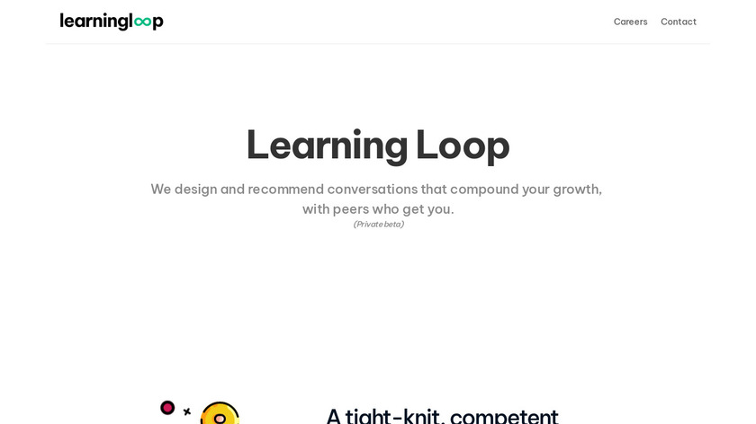 Learning Loop Landing Page