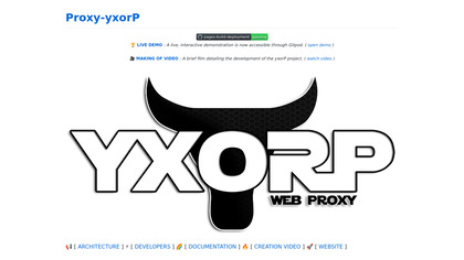 yxorP Web Proxy image