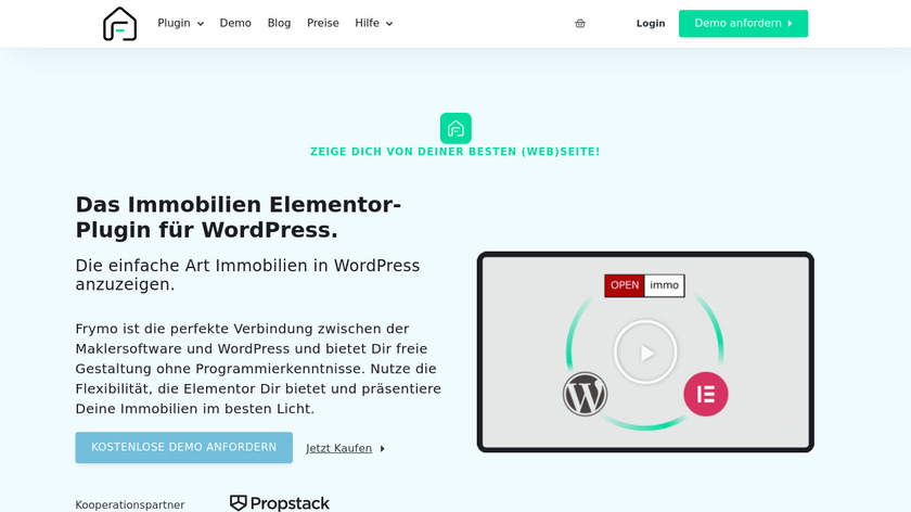 Frymo Landing Page