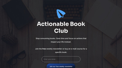 Actionable Book Club: Atomic Habits image