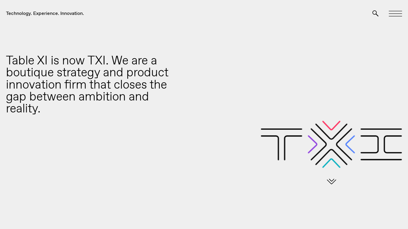 Table XI Partners Landing page