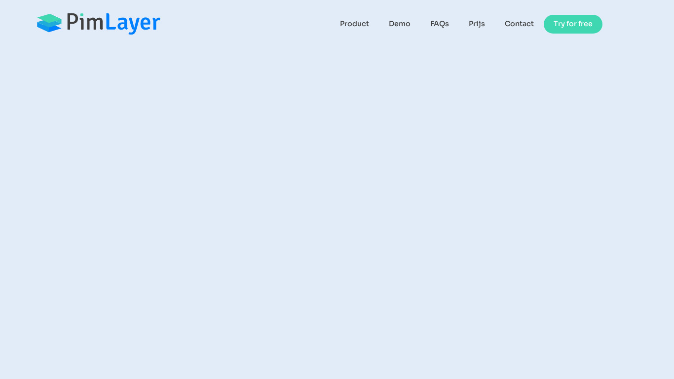 PimLayer Landing page