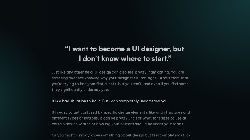 Kickstart Your UI Design Career Landing Page