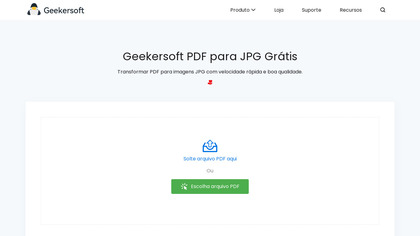 Geekersoft PDF para JPG Grátis image