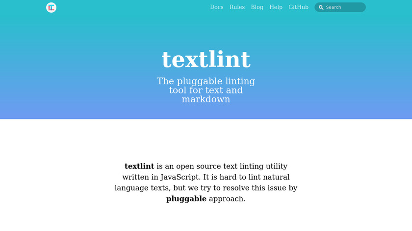 textlint Landing Page