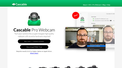 Cascable Pro Webcam image