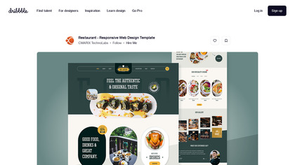 Restaurant - Web Template image