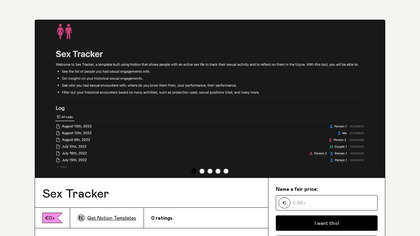 Sex Tracker image