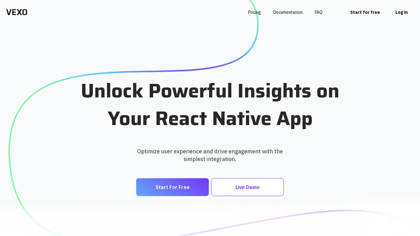 Vexo Landing Page