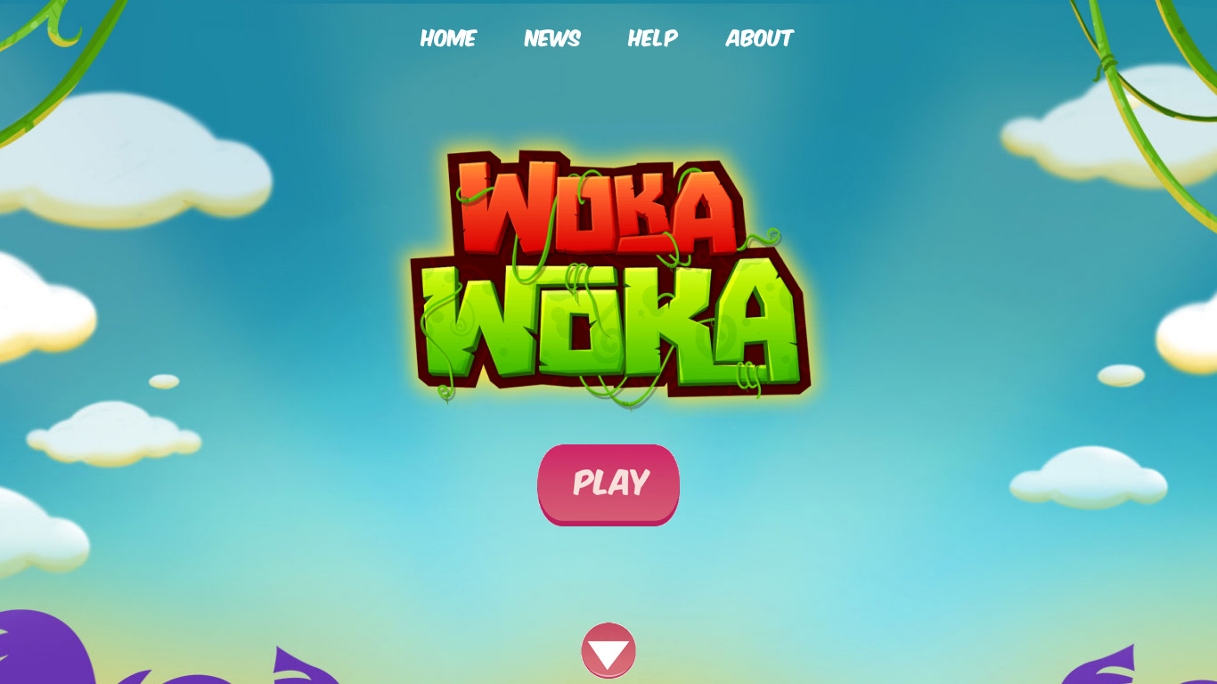 Woka Woka Marble Landing page