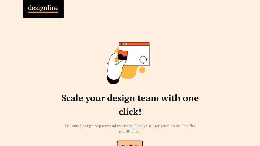 Designline.co Landing Page