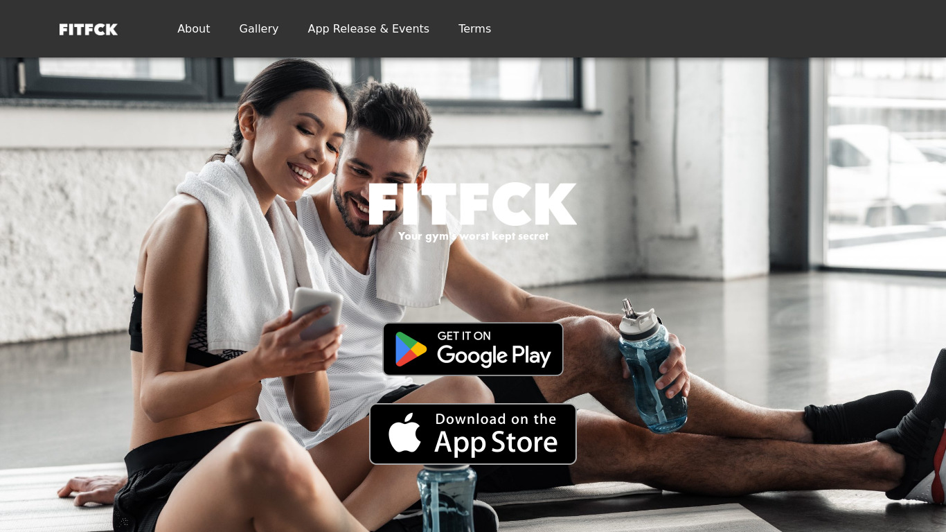 FITFCK Landing page