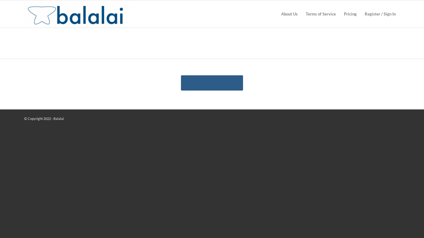 balalai Landing page
