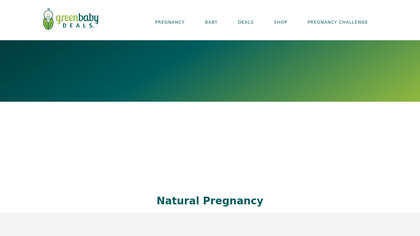 Green Baby Deals image