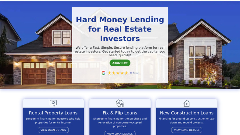 Lend Some Money Landing Page